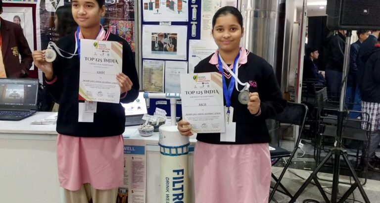 Salwan Girls’ Innovators Showcase ‘Filtrowell’ at IIT Delhi Youth Ideathon
